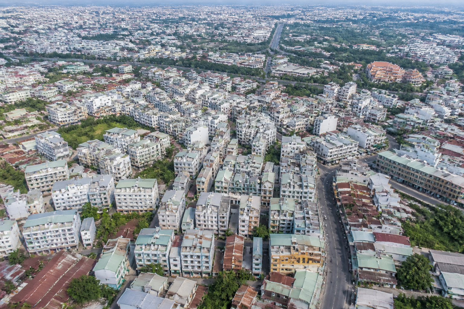 Toàn cảnh khu vực phòng trọ cho thuê phường Trảng Dài Biên Hòa