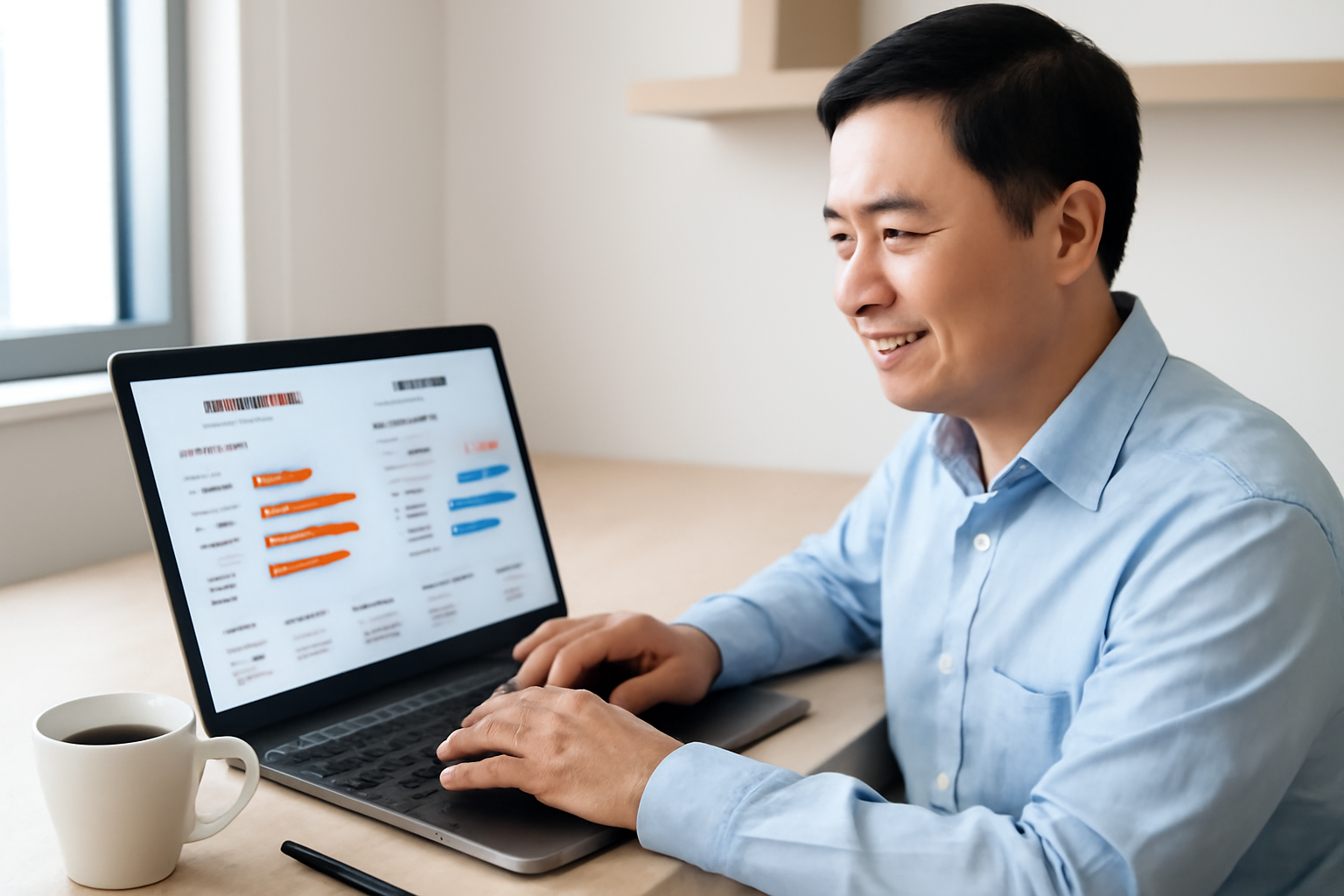 Chủ nhà trọ Biên Hòa xem báo cáo điện nước chi tiết trên phần mềm