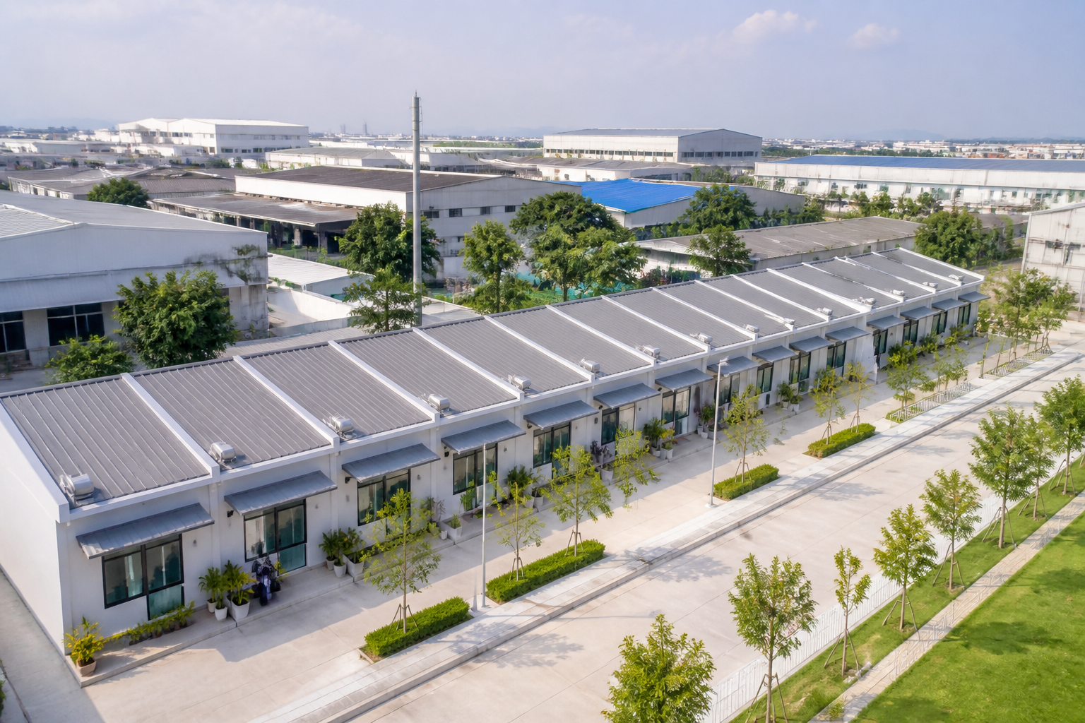 Dãy phòng trọ cho thuê gần KCN Amata Biên Hoà