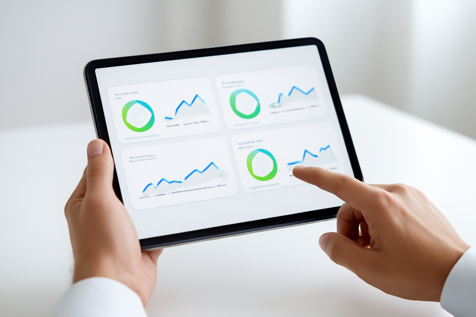 Dashboard quản lý đa chi nhánh nhà nghỉ trên máy tính bảng