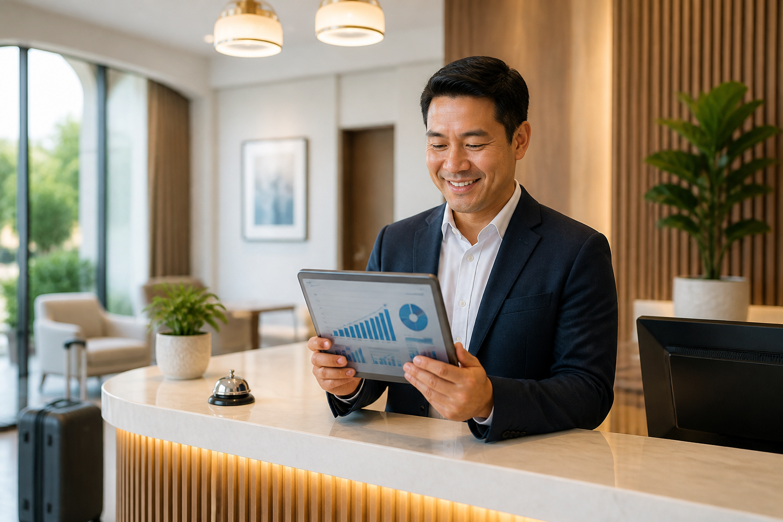 Chủ nhà nghỉ quản lý doanh thu hiệu quả