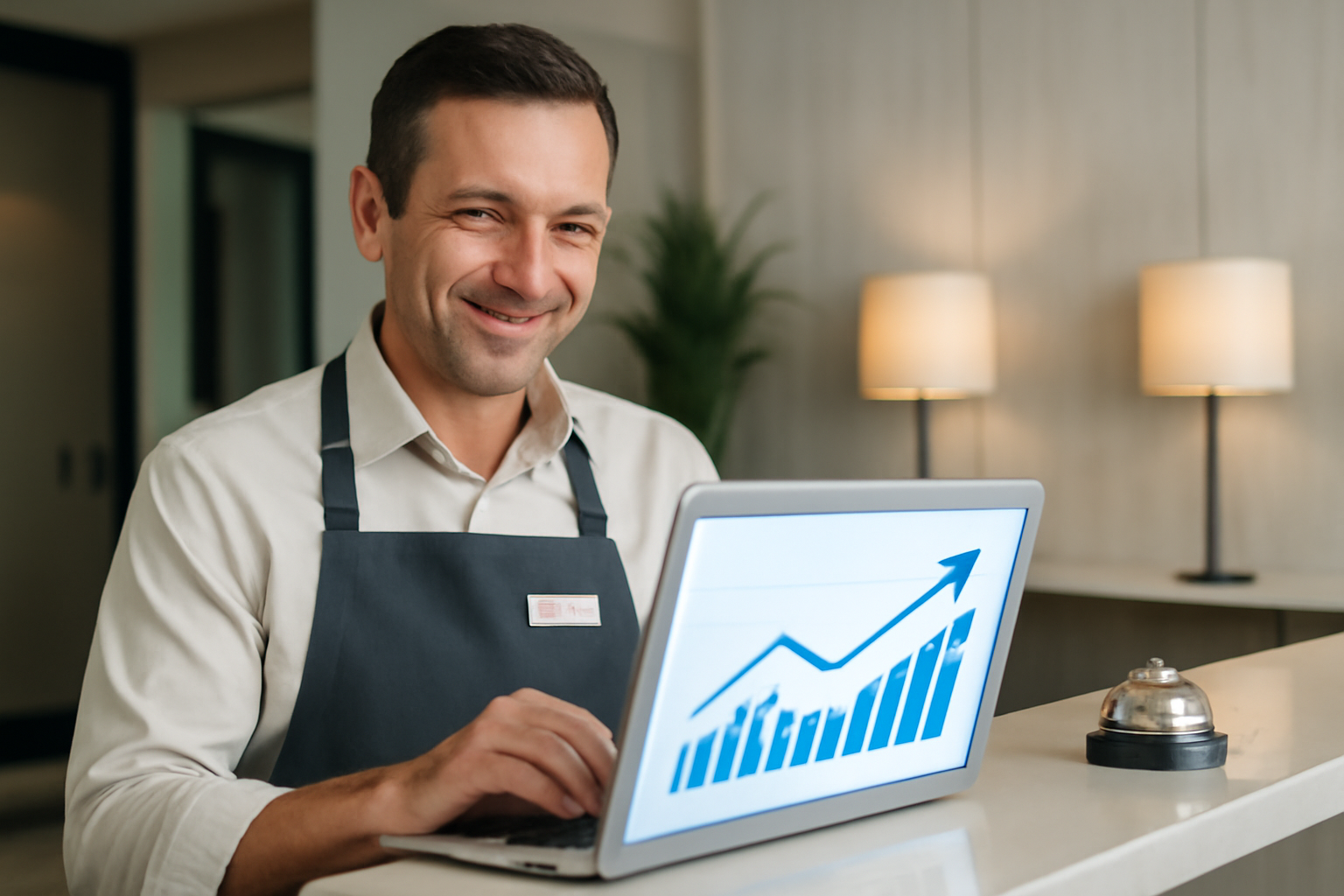 Chủ nhà nghỉ hài lòng với kết quả tối ưu giá phòng từ phần mềm quản lý